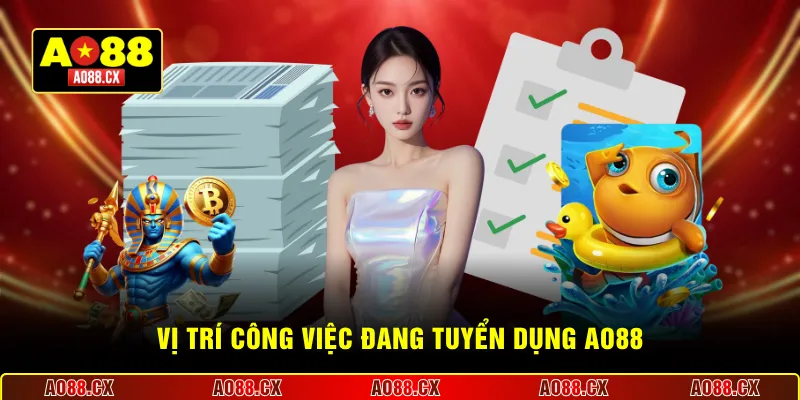 Vị trí công việc đang tuyển dụng AO88